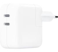 Apple MW2K3 - Adaptateur Secteur Double USB Type C (35W, Blanc) - Original, Blister