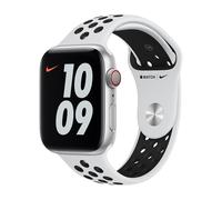 Apple Nike Sport Band Apple Watch 38mm / 40mm / 41mm / 42mm Pure Platinum / Black - ML843ZM/A