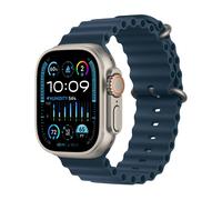 Apple Ocean Band Correa para Apple Watch 44mm / 45mm / 46mm / 49mm Azul / Titanio - MT633ZM/A