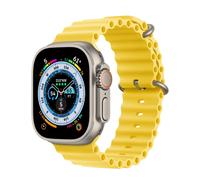 Apple Ocean Band Correa para Apple Watch (Ultra) 44mm / 45mm / 46mm / 49mm Amarillo - MQEC3ZM/A