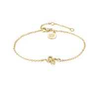 Apple of Eden Pulsera AJ-0017-B-21 IP oro, 21, Acero inoxidable, No es una piedra preciosa