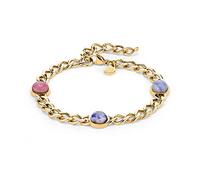 Apple of Eden Pulsera AJ-0072-B-21 IP oro, 21, Acero inoxidable, No es una piedra preciosa