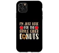 Apple Picking Funny I'm Just Here For The Apple Cider Donuts Carcasa para iPhone 11 Pro MAX
