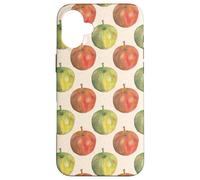 Apple Pie Time - Patrón de Acuarela de Manzanas Rojas y Verdes Carcasa para iPhone 16 Plus