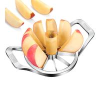 Apple Slicer Corer Cutter Peeler, Pelador y Divisor de Manzanas, Corta Frutas de Acero Inoxidable