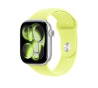Apple Watch Band - Correa deportiva - 46 mm - Amarillo neón - Talla S/M