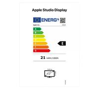 Apple Studio Display pantalla para PC 68,6 cm (27") 5120 x 2880 Pixeles 5K Ultra HD Plata
