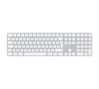 Apple Teclado Magic Keyboard con Touch ID y Teclado numérico: Recargable, con conexión Bluetooth y Compatible con Ordenadores Mac con Chip de Apple; Español, Teclas Blancas