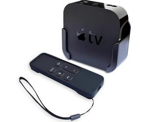 Apple Tv Mount, Wall Mount Bracket Holder Compatible with Apple Tv 4th And 4k