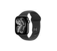 Apple Watch Series 11 GPS 42mm Caja de Aluminio Negro Azabache con Correa Deportiva Negra M/L