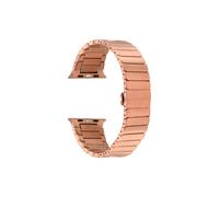 Apple Watch 4 5 42 mm Banda Aleación de aluminio Patrón de rayas Krd79 Bronce | Color: Plata