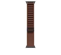 Apple Watch Band - Correa Loop Alpine - 49 mm - Burdeos - Talla L | Acabado de la caja - Negro
