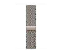 Apple Watch Band - Pulsera Milanese Loop - 46 mm - Titanio Natural - Talla S/M