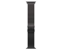 Apple Watch Band - Pulsera Milanese Loop - 49 mm - Negro - Talla L