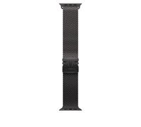 Apple Watch Band - Pulsera Milanese Loop - 49 mm - Negro - Talla M