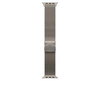 Apple Watch Band - Pulsera Milanese Loop - 49 mm - Titanio Natural - Talla M