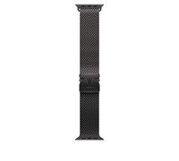 Apple Watch Band - Pulsera Milanese Loop - 49 mm - Titanio Negro - Talla S