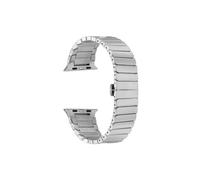 Apple Watch Patrón de rayas de aleación de aluminio Ultra Band KRD79 Plata | Color: Plata