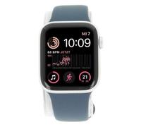 Apple Watch SE 2 GPS + Cellular 40mm Aluminio plata Correa deportiva azul tempestad S/M | Nuevo: en embalaje original, sin abrir | 30 meses de garantía | AN687345
