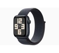 Apple Watch SE 2024 2 Gen GPS 40Mm Caja Medianoche Correa De Tela Negra MXEA3