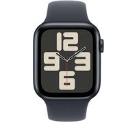 Apple Watch SE (2024) GPS 44 mm Aluminio Medianoche con correa deportiva Medianoche M/L