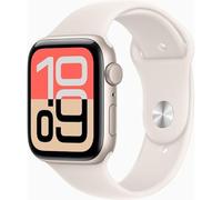 Apple Watch SE (2025) starlight aluminium 44mm starlight sport band Size S/M