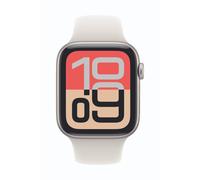 Apple Watch SE (2025) starlight aluminium 44mm starlight sport band Size S/M