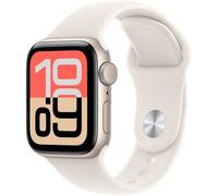 Apple Watch SE 3 GPS 40mm Caja de Aluminio Blanco Estrella con Correa Deportiva Blanco Estrella M/L
