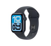 Apple Watch SE 3 GPS con caja de aluminio en color medianoche de 40 mm y correa deportiva color medianoche-Talla S/M.Monitores de entreno y sueño,monitor de frecuencia cardiaca,pantalla siempre activa