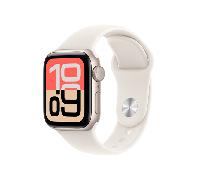 Apple Watch SE 3 GPS con Caja de Aluminio en Blanco Estrella de 40 mm y Correa Deportiva Blanco Estrella-Talla S/M.Monitores de entreno y sueño,Monitor de frecuencia Cardiaca, Pantalla Siempre Activa