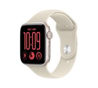 Apple watch se3/ gps/ 44mm/ caja de aluminio blanco estrella/ correa deportiva arena m/l (MJL54QL/A)