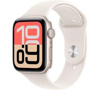 Apple Watch SE 3 GPS 44mm Aluminio Blanco estrella MEHJ4 M/L Correa deportiva Blanco estrella