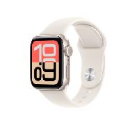 Apple Watch SE 3 GPS + Cellular 40mm Starlight Aluminium Case with Starlight Sport Band - S/M MEP64QL/A