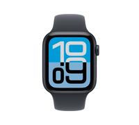 Apple Watch SE 3 GPS con caja de aluminio en color medianoche de 44 mm y correa deportiva color medianoche-Talla M/L.Monitores de entreno y sueño,monitor de frecuencia cardiaca,pantalla siempre activa