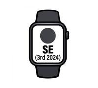 Apple Watch SE OLED 40 mm Digital 324 x 394 Pixeles Pantalla táctil Negro Wifi GPS (satélite)