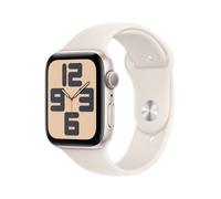 Apple Watch SE 3rd V2/ GPS/ 44mm/ Caja de Aluminio Blanco Estrella/ Correa Deportiva Blanco Estrella M/L