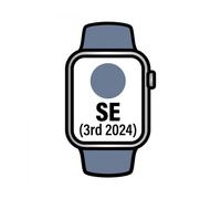 Apple watch se 3rd v2/ gps/ 44mm/ caja de aluminio/ correa deportiva azul denim m/l