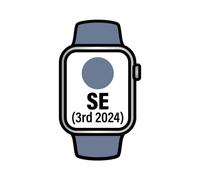 Apple Watch SE OLED 44 mm Digital 368 x 448 Pixeles Pantalla táctil 4G Plata Wifi GPS (satélite)