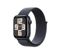 Apple Watch SE de 2.ª generación GPS + Cellular Smartwatch con Caja de Aluminio en Medianoche de 40 mm y Correa Loop Deportiva Tinta. Monitores de entreno y sueño y Neutro en Carbono