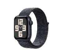 apple watch se gps 40mm midnight aluminium case with ink sport loop