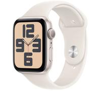 Apple Watch SE GPS - 44 mm - Caja de Aluminio Starlight - Correa Deportiva Starlight - M/L