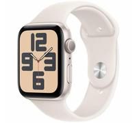 Apple Watch SE GPS 44mm Starlight Aluminium Case with Starlight Sport Band - Reloj Inteligente para iOS