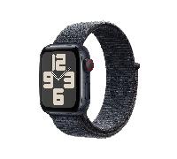 Apple Watch SE OLED 40 mm Digital 324 x 394 Pixeles Pantalla táctil 4G Negro Wifi GPS (satélite)