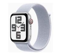 Apple Watch SE GPS + Cellular 44mm Caja de Aluminio Plata con Correa Loop Deportiva Azul Nube