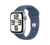 Apple Watch SE OLED 44 mm Digital 368 x 448 Pixeles Pantalla táctil 4G Plata Wifi GPS (satélite)