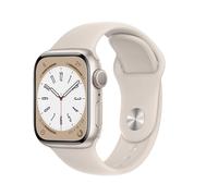 Apple Watch Serie 8 GPS 41Mm Caja De Aluminio Starlight Correa Deportiva MNP63