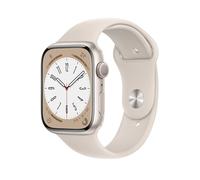 Apple Watch Serie 8 GPS 45Mm Caja De Aluminio Correa Deportiva Starlight MNP23