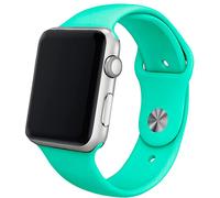Apple Watch Series 1/2/3/4/5/6/7/SE Correa (38/40 mm) Caucho (Verde) - COOL