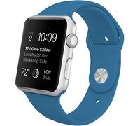 Apple Watch Series 1/2/3/4/5/6/7/SE Correa (42/44 mm) Caucho (Azul) - COOL