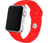 Apple Watch Series 1/2/3/4/5/6/7/SE Correa (42/44 mm) Caucho (Rojo) - COOL